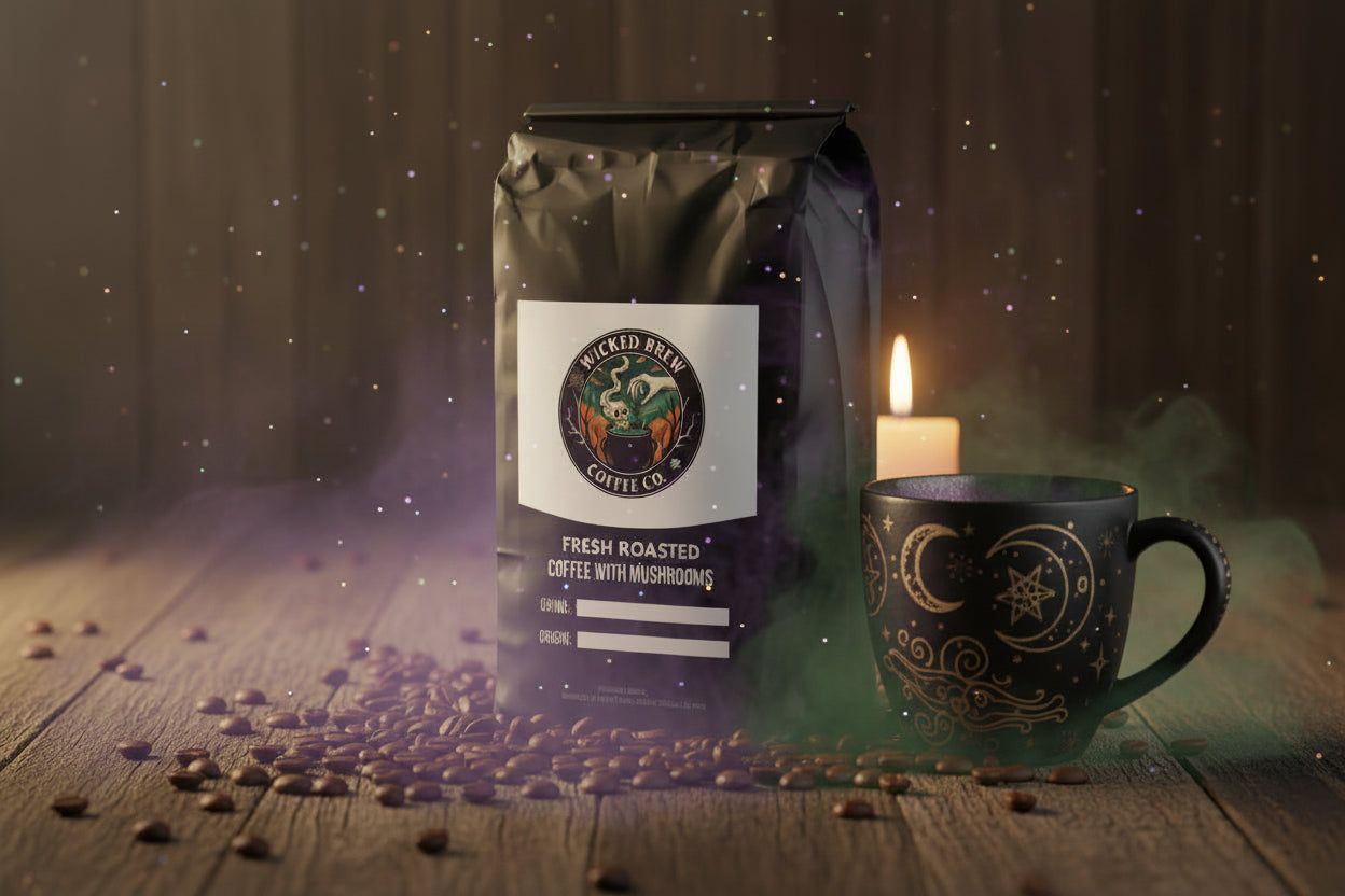 Coffee with Mushrooms Medium Roast